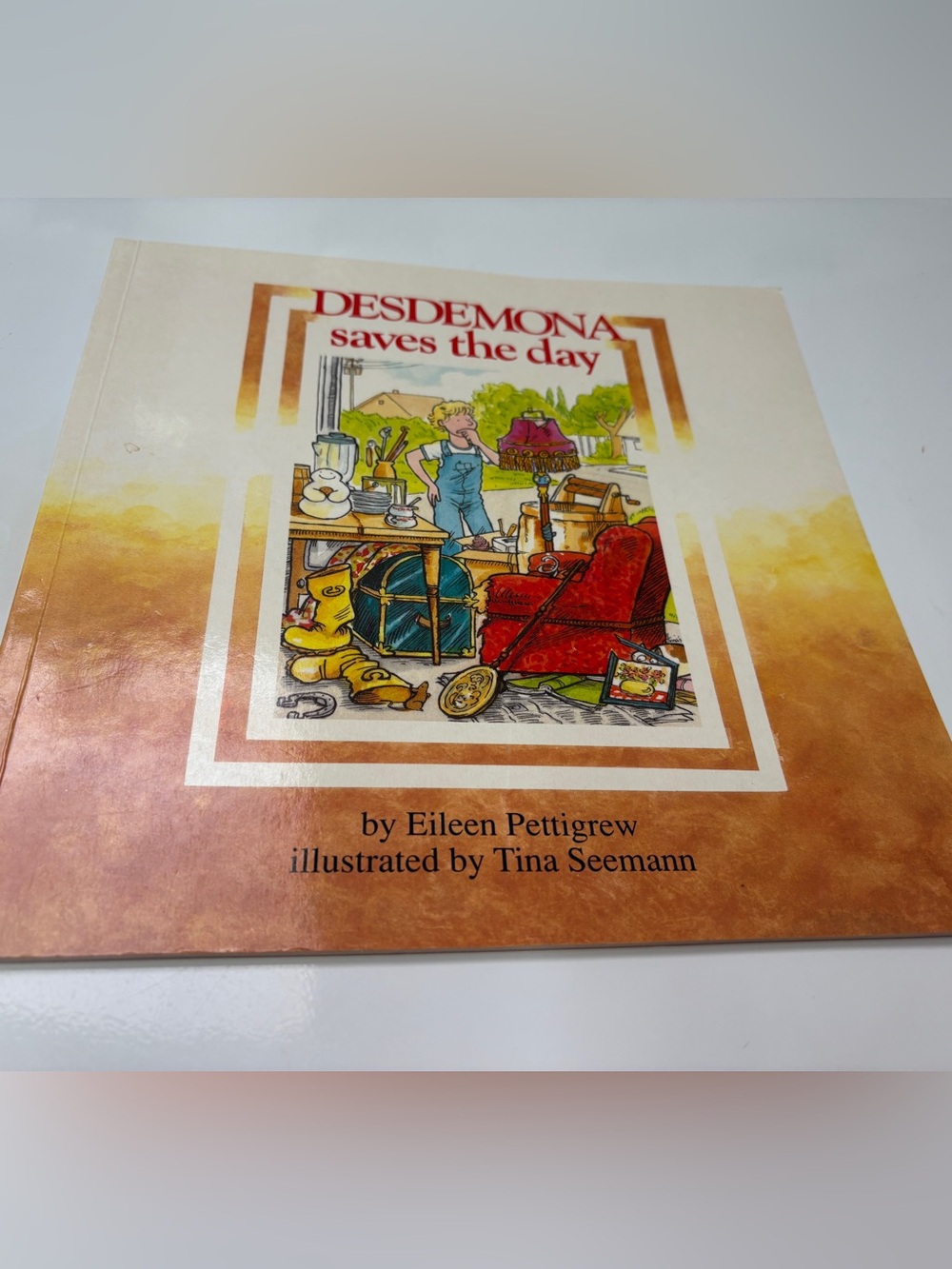 4/$20 Desdemona Saves the Day Children's Picture Book - signed copy